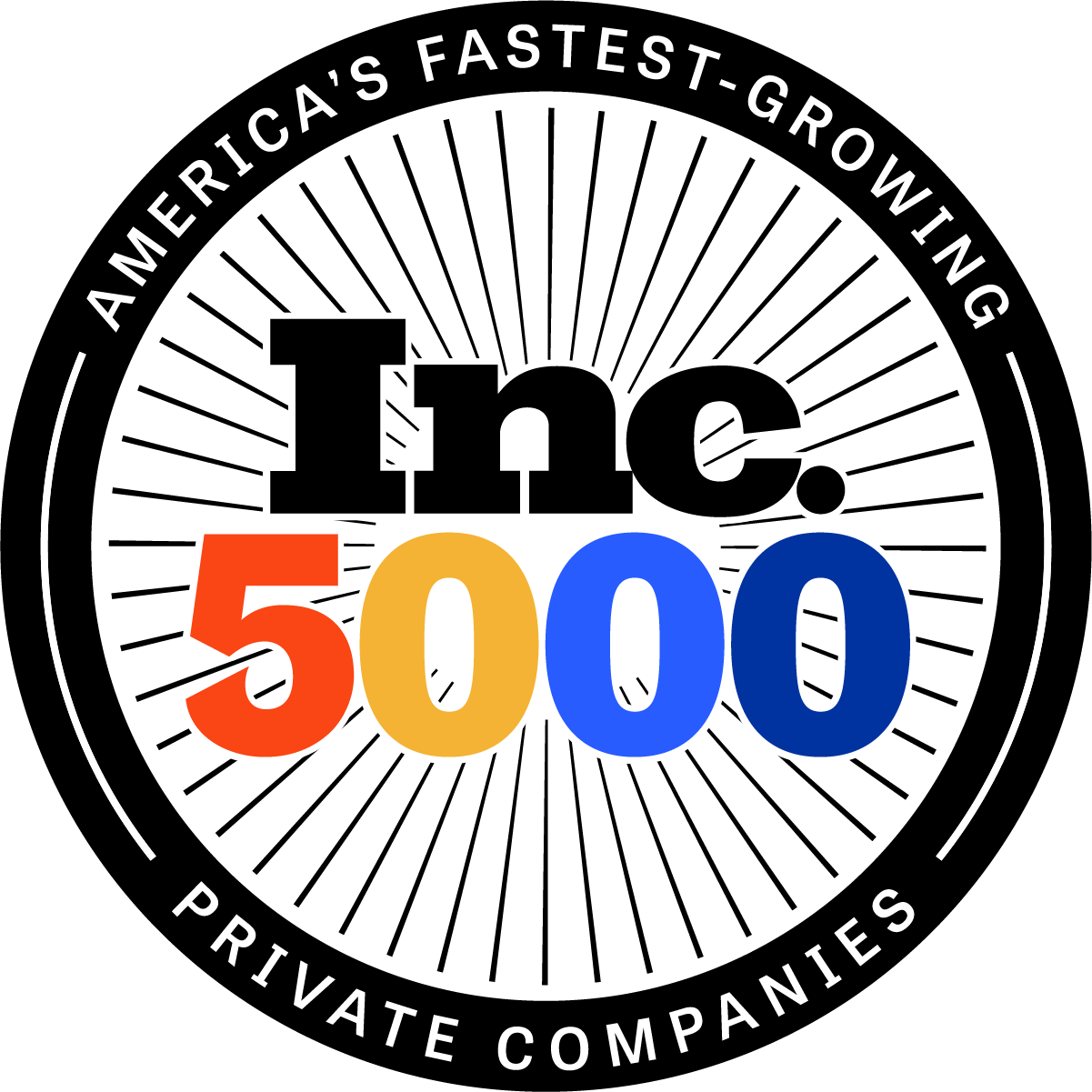 Inc. 5000 America's Fastest-Growing Private Companies badge