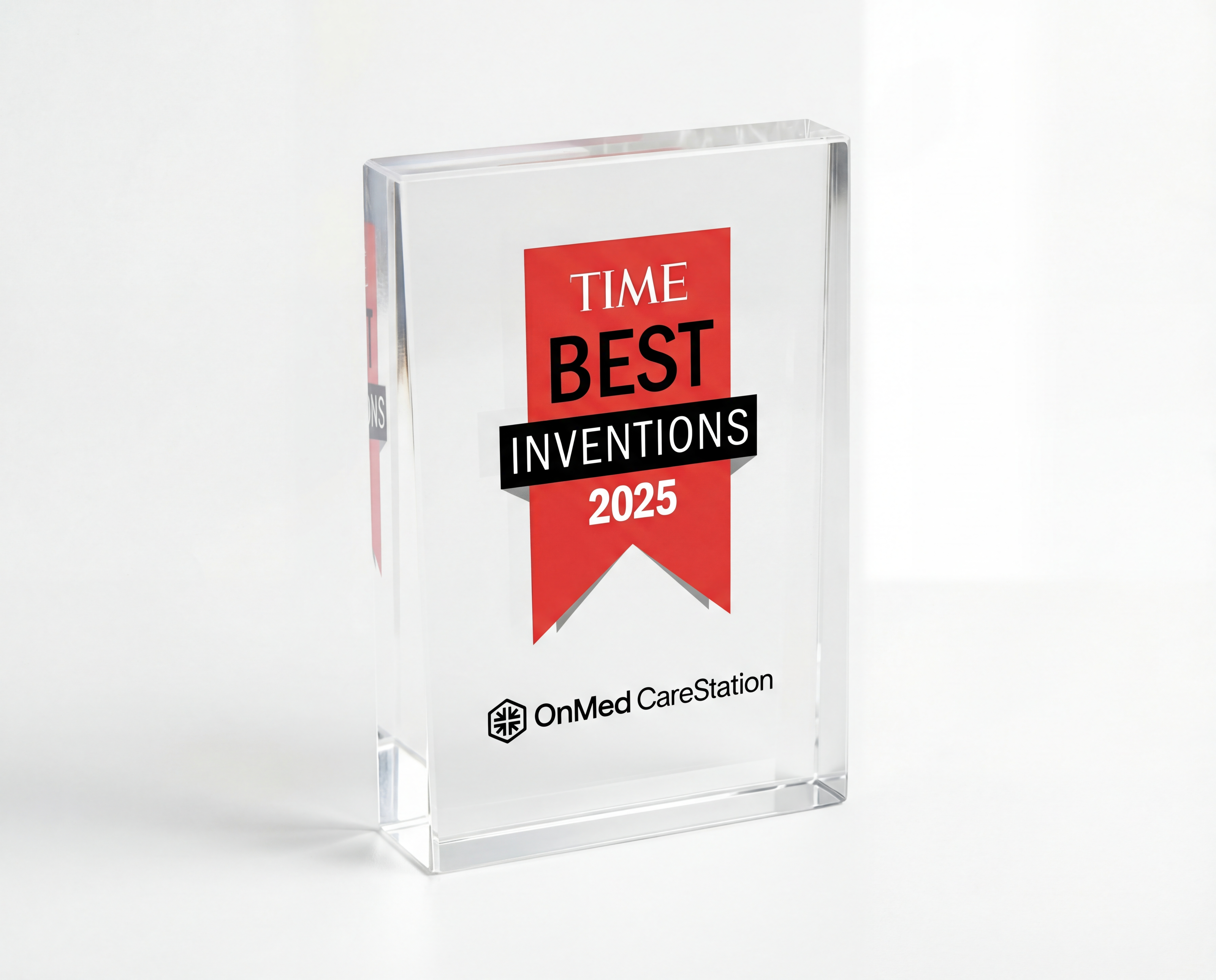 TIME Best Inventions 2025 award trophy
