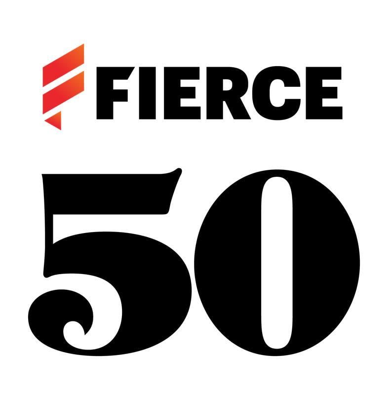 Fierce 50 award badge