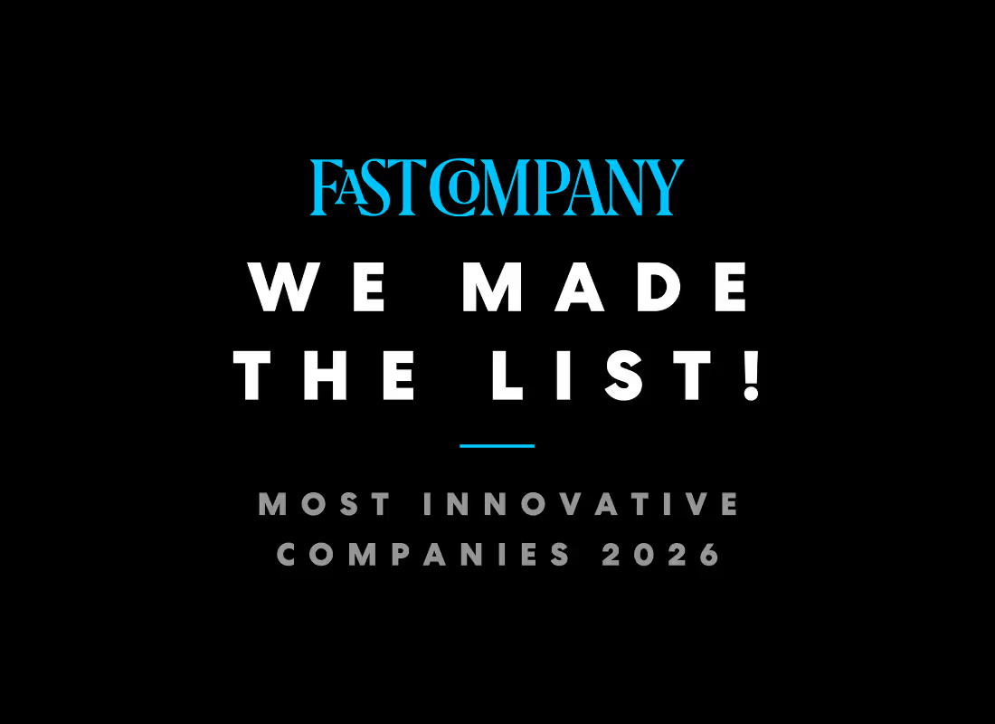 Fast Company Most Innovative Companies 2026 award badge recognizing OnMed as one of the most innovative companies in healthcare technology. 